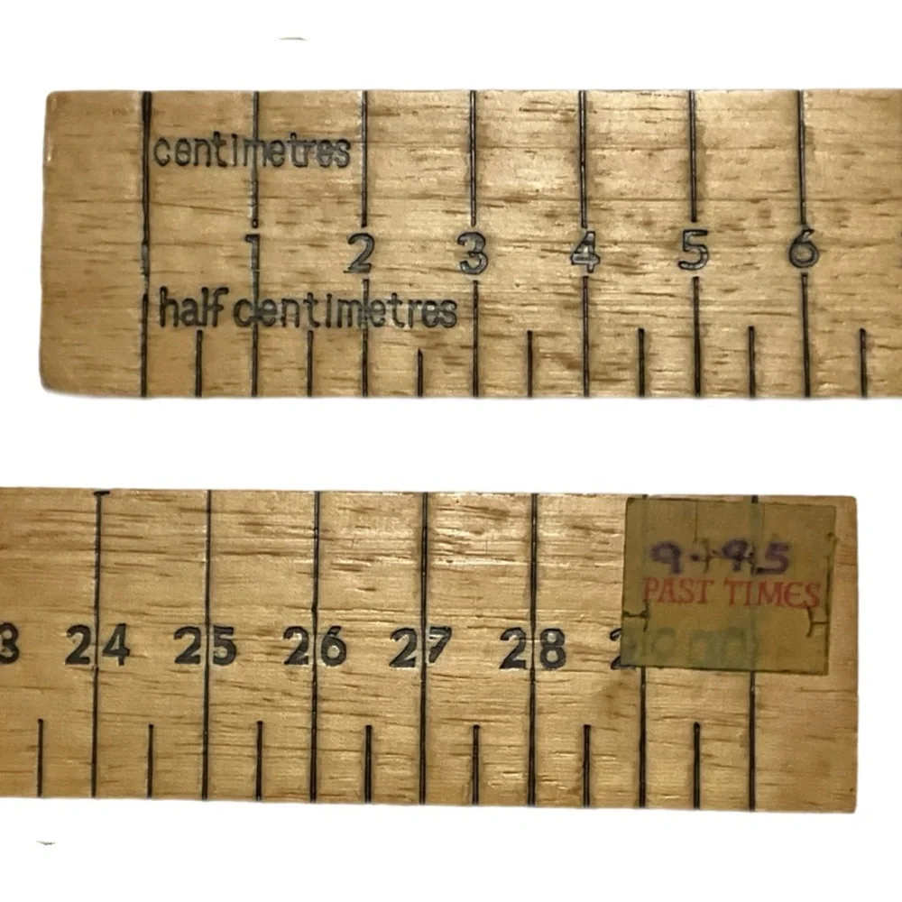 British Rulers History Ruler - Wood Centimeter Ruler - Picture 5 of 7